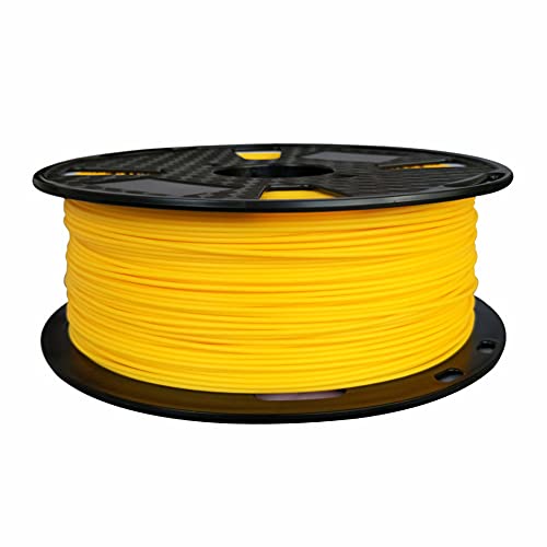 Reviews de Materiales de impresión 3D de filamento para comprar online. 43 CC3D - Filamento PLA MAX amarillo limón de 1,75 mm, filamento de impresora 3D, 1 kg, carrete de 2.2 libras, material de impresión 3D, filamento PLA Pro Plus, color amarillo