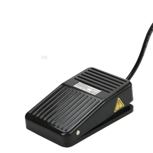 Pedal de control XF-01 con autorreinicio para activación segura de maquinaria
