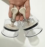 YILUQIFLY Nippel Sucker Nippelsauger Brustwarzensauger für Frau Extra Stark Paar Set Transparent Sauger 2 Stück Sauger für Erwachsene Sex (Innerer Durchmesser 5cm)