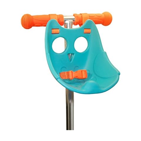 Scootaseatz Owl Scooter Seat By Scootaheadz: Kids Scooter Accessories | Cuddly Toy Carrier | Cool Owl Design In Aqua Green | Fits On Scooters, Bikes And Trike | For Boys And Girls Cover