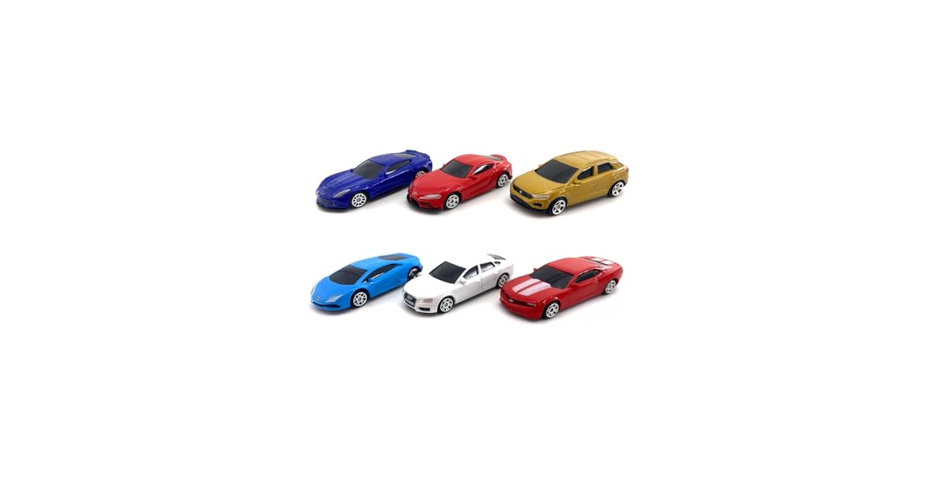 Amazon.com: Just For Laughs 6 Diecast Metal Cars, 1:64 Scale