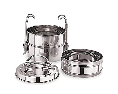 Image of BLeaf- Stainless Steel-4 Container Lunch /Tiffin Box-Food Grade 4 Tier (700ml)