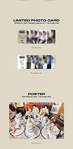 ATBO THE BEGINNING 2nd Mini Album Set Rowing Progress avec CD et Photobook - 7