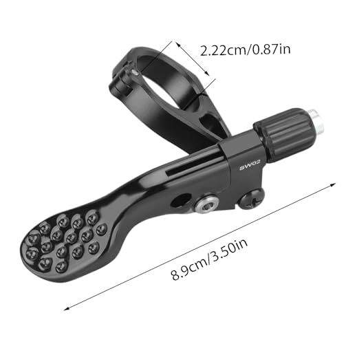 Commande réglable de tige de selle pour bloquer le levier télécommandé