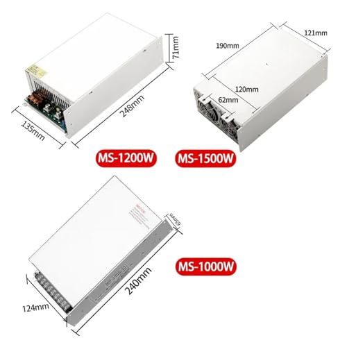 Alimentation à découpage réglable 150V 1200W AC-DC convertisseur industriel - 5