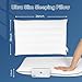 MINUPWELL 2 Packs Ultra Thin Pillows, Flat Pillows for Sleeping Thin with 7D 2.5 in Height Support, Slim Bed Pillows for Stomach Sleeper, Low Profile Pillow Standard Size - 18x26 in