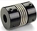 Ruland Manufacturing Co Inc MBS25-8-8-A - MBS25-8-8-A Bellows Shaft Coupling, 8mm Bore x 8mm Bore