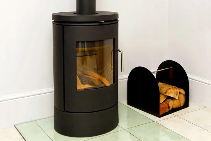 Kratki Kaminglas Set 5 Stück 260x280mm | Hitzebeständig Bis 660°C Für Kaminofen