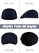 KUTTOR 6 Pieces Men's Newsboy Caps Gatsby Cabbie Driving Hunting Cap Newsboy Flat Cap Irish Hats Ivy Hat