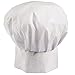 White Chef Costume Hat - Adults Adjustable Cooking Hats by Funny Party Hats®