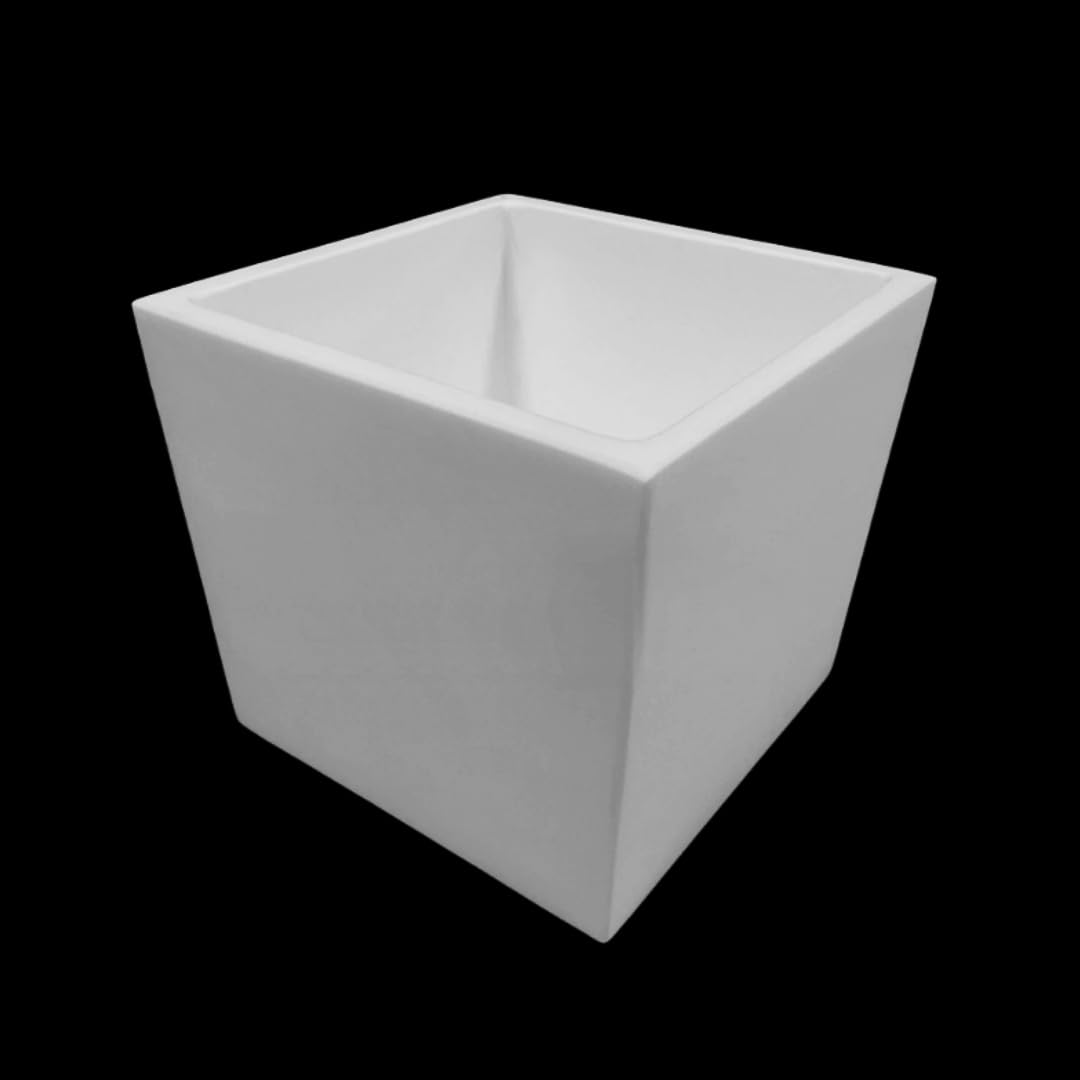 Piastra quadrata extra large in PTFE PEFT - Vassoio in politetrafluoroetilene resistente agli agenti chimici for uso industriale e di laboratorio(220x150x30mm)