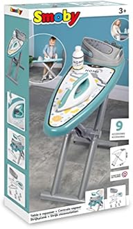 Smoby - Ironing Table + Steam Iron, 7600330121
