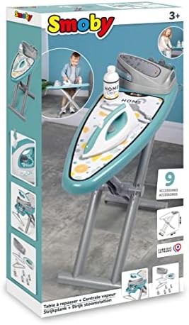 Smoby - Ironing Table + Steam Iron, 7600330121