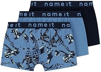 NAME IT Baby-Jungen Boxershorts 3er Pack – Weich, Bequem & In Tollen Designs
