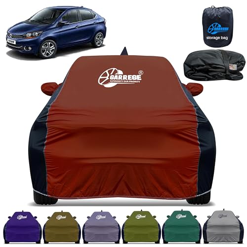 Image of Car Cover for Tata Tigor All-Weather & Scratch Protection with Mirror & Antenna Pockets | Washable Fabric | Custom Fit | Premium Multicolor | We Send Any One Color from Showing Image