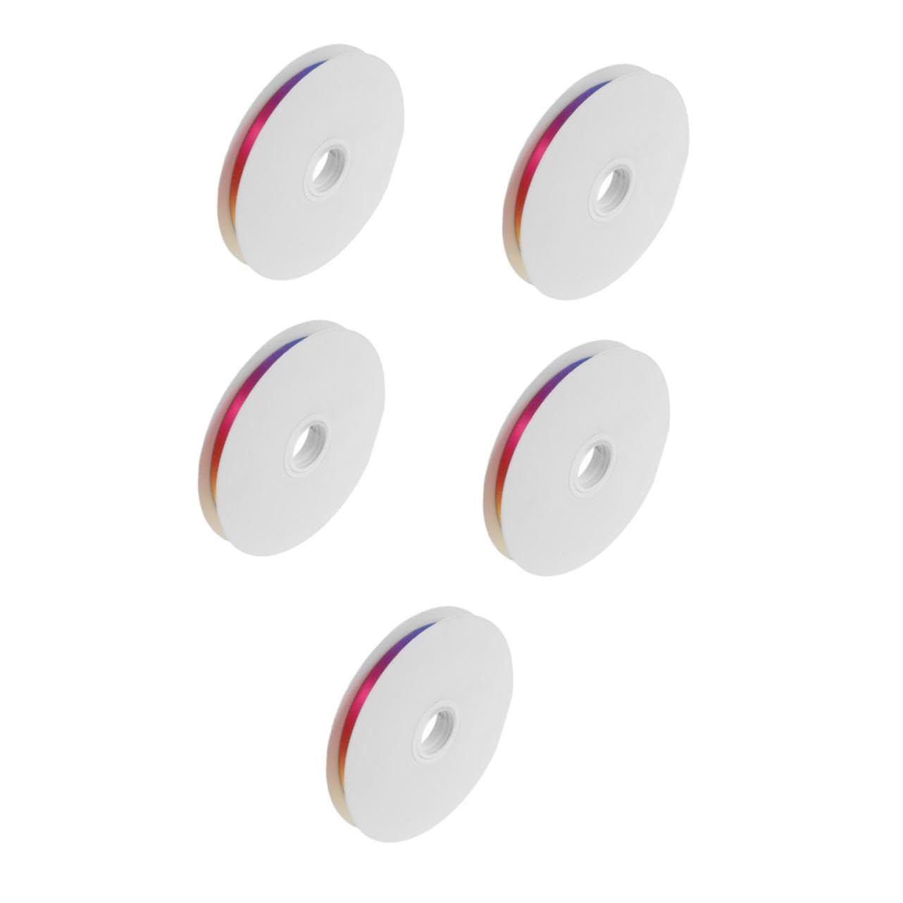Ruban satin arc-en-ciel jojofuny pour réparer et embellir les vêtements ternes