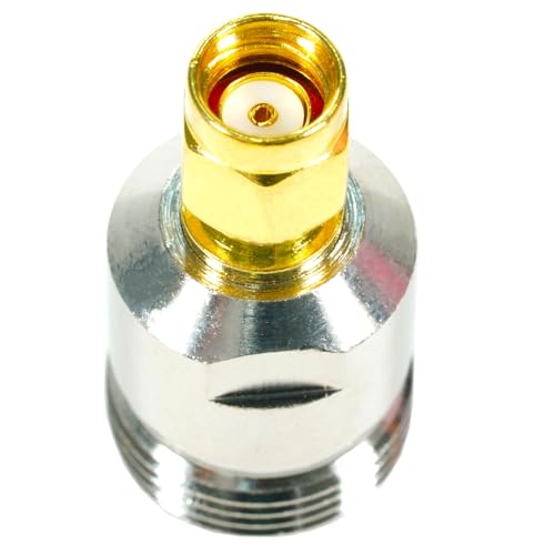 Fohevers 2 Pcs N Type Female Jack to RP-SMA Male Plug Adapter for RF WiFi Antenna Extension Cable Telecom - Image 3