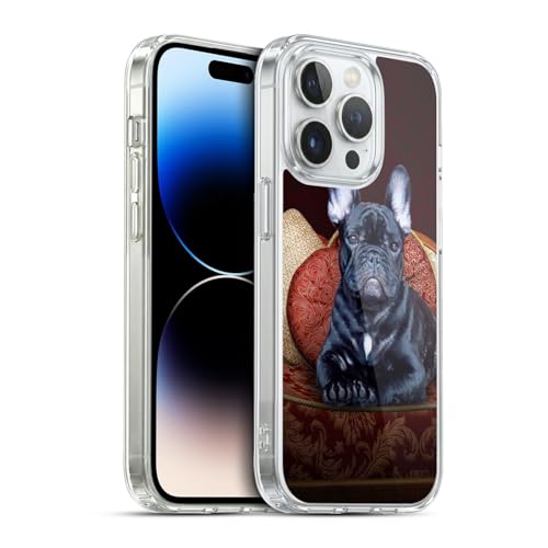 Coque iPhone 13 Pro MagSafe protection militaire gel motif Bouledogue français