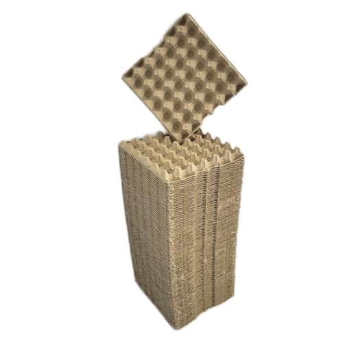 Eierlagen, Eierhöcker, Eierverpackung, Eierkartons, 30er, grau, Recycling, S-L (10)