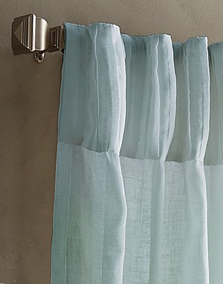 Dkny Paradox Pencil Pleat Sheer Window Curtain Panel Pair #TOP5