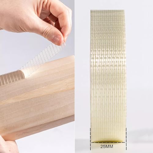 Skyhi Set of 2 Fiberglass Cricket Bat Tape Roll - Cricket Bat Handle Hex Grip - Anti Crack Water Proof Tape Sheet - Side Face Protection Tape for Cricket Bat