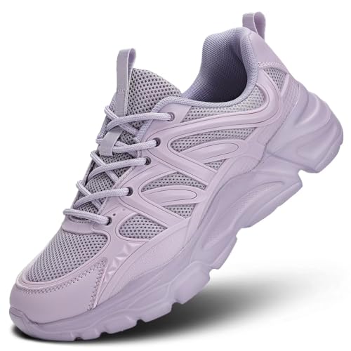 Image of Womens Ladies Walking Shoes Fashion Running Sneakers Casual Comfor Lightweight Breathable Soft Sole Gym Tennis Work