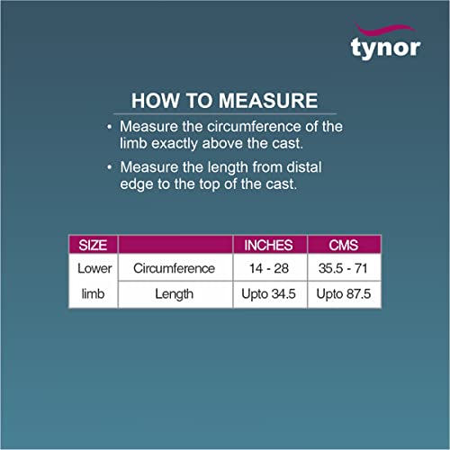 Image of TYNOR Walker Boot Air- Short, Black, Small, 1 Unit Cast Cover (Leg)