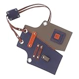 Toyvian Mini-schürze aus Pu-Patchwork für Puppenkleidung Fotozubehör für Modellfotos Requisite für Puppenhaus-layouts Organizer für Mini-werkstattszenen