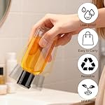 Travel Bottles for Toiletries BPA-Free Empty Squeeze Containers,6 Pack 1.69 oz Refillable Squeeze Bottle, Leak Proof Small Plastic Shampoo Containers with Labels - Image 5