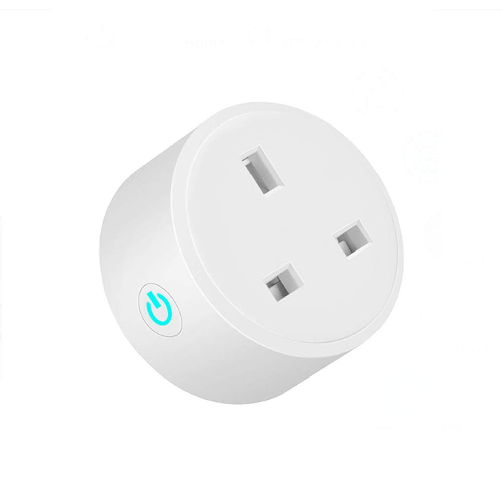 220V Smart Plug 2020 Energy Power Monitor Amazon Alexa Google 16A UK Wi Fi Tuya Smart Plug Socket