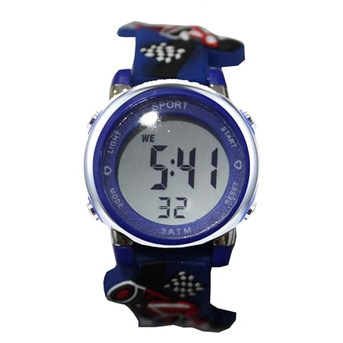 Montre numérique enfant silicone 3D LED montre sport étanche