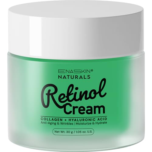 Enaskin Naturals Retinol Face Moisturizer - Collagen Cream for Face