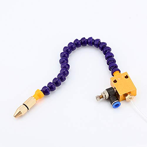 Nebel-Kühlmittel-Schmierung Kühlmitteldüsen-Sprühsystem für Metallschneiden, Gravieren, Kühlsprühgerät für 8-mm-Luftleitung, CNC-Drehmaschine, Fräsbohrer. Neu