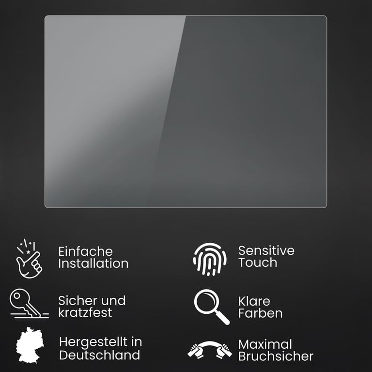 Bruni Screen Protector compatible with Panasonic Lumix DMC-G80 / G85 Protector Film, crystal clear Protective Film (2X)