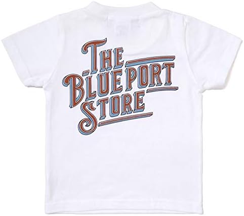 Amazon Blue Port Kids Store Logo T Shirt Tシャツ キッズ カットソー 半袖 子供服 90cm 100cm 120cm 140cm Tシャツ カットソー 通販