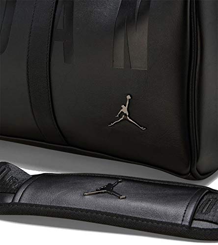 jordan jumpman leather duffle bag