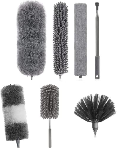 Image of Multi Purpose Microfiber Duster for Home and Car Use (7 Combo MOP)