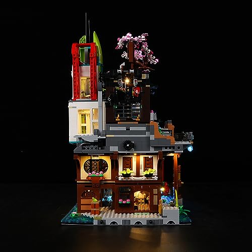 Kyglaring LED Lighting Kit For Lego-71799 City Markets Kits, Designed for Lego Building Blocks Model - Image 3