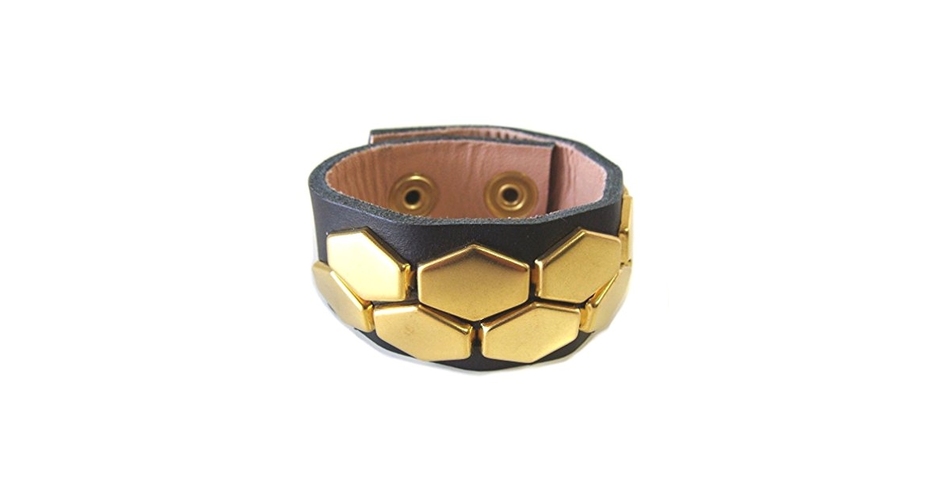 Amazon | [ブレス] ウェンディーズ 2連 New ヘキサゴン スタッズ