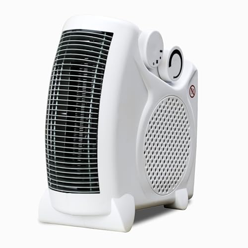 STATUS Portable 2kW Dual Position Small Fan Heater - (FH2P-2000W1PKB)