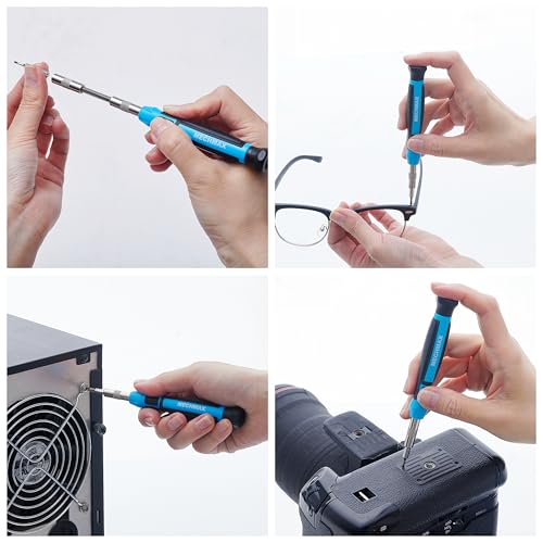 68-Piece MECHMAX Ratcheting Screwdriver Set - Magnetic Bit Driver Kit with Sockets & Precision Tools in Impact Case. Essential for Home, Auto, Electronics & DIY Gifts