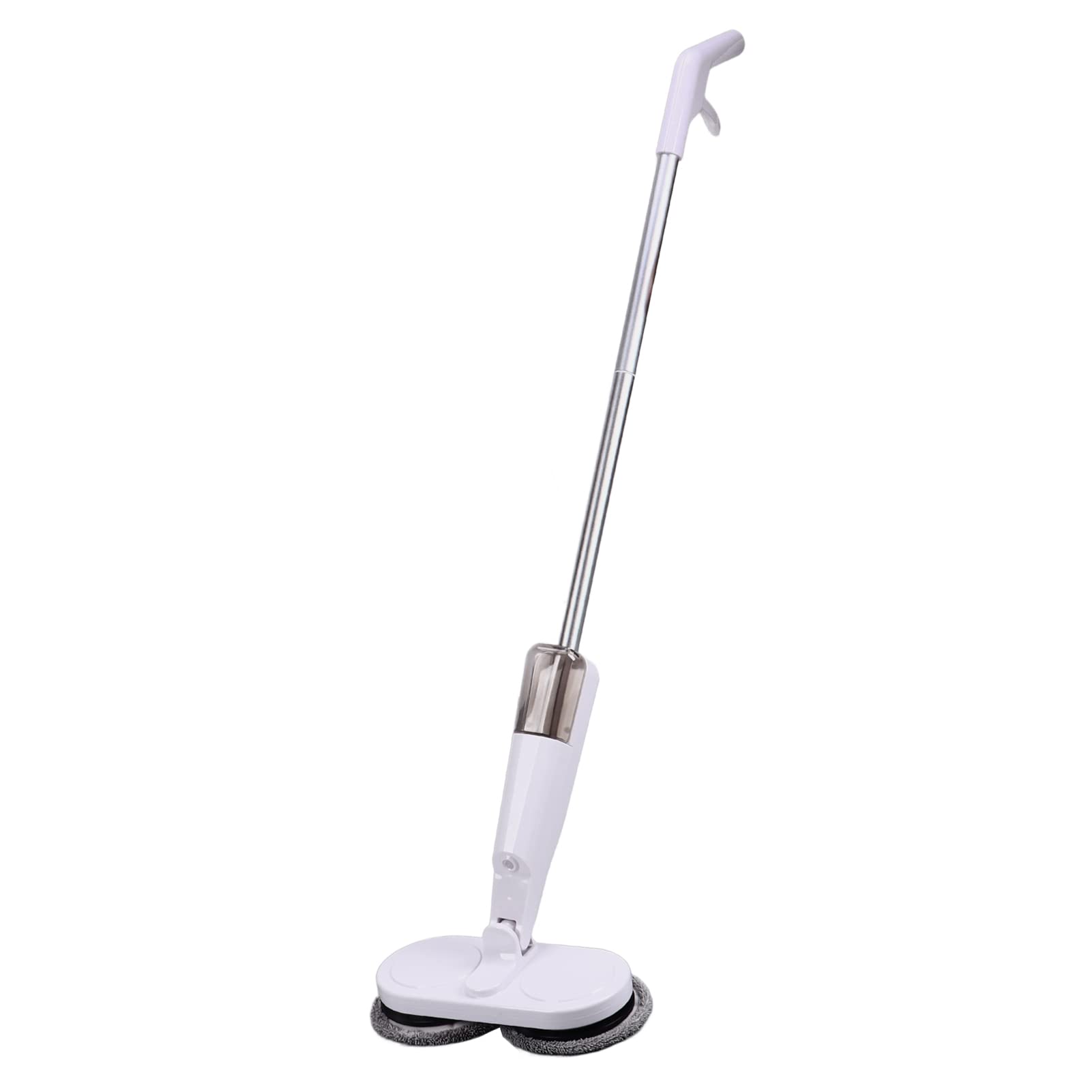 KIMISS Mop Eléctrico Cleaner Multipropósito Inalámbrico Seco en Seco, Mop de Piso Giratorio Recargable USB, Herramienta Eficiente de Limpieza para el Hogar para Todas Las Superficies