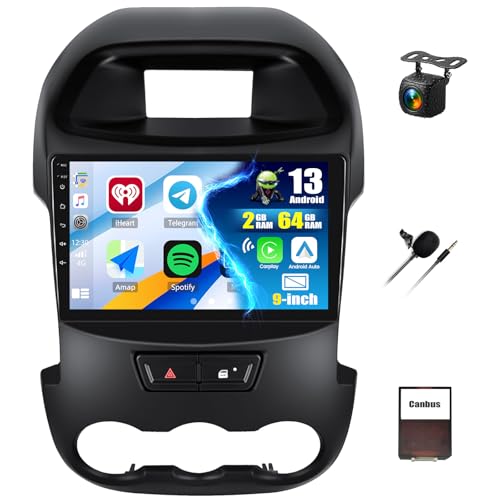 Android 11 Autoradio Für Ford Ranger 2012-2015 - 9.7 Zoll Touchscreen Mit CarPlay