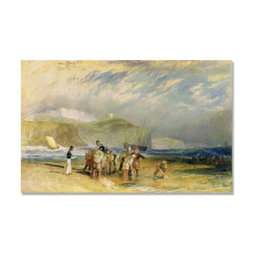 Reproduction d'art sur toile J.M.W. Turner A52 80x130cm pour décoration