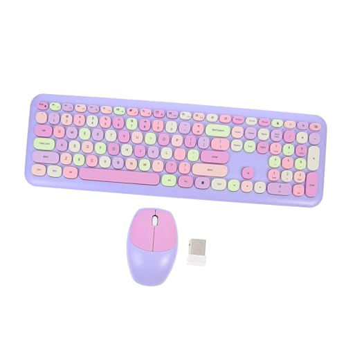 Combo teclado y ratón inalámbrico compatible con sistemas operativos de pc y portátil