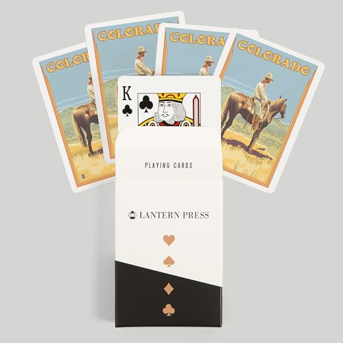 52 Naipes de Poker Cowboy Colorado para Adultos miniatura 6