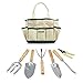GardenHOME 7 Piece Garden Tool Set (Garden Tool and Tote Set)