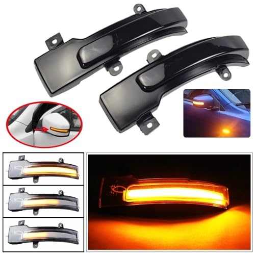Lámpara señal giro espejo lateral retrovisor coche compatible con Outlander 2015 y Lancer 5