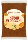 Malinowe KAKAOPULVER 1kg Natürlich Premiumqualität Exzellent