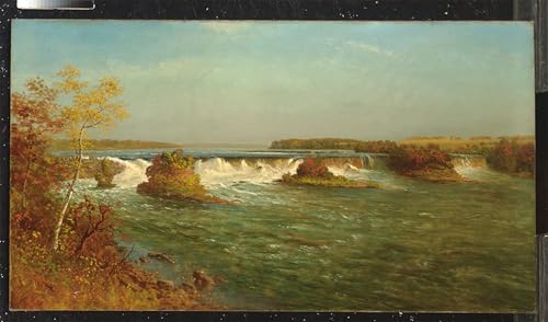 Impression Chutes de Saint Bierstadt pour Decoration Salon Moderne